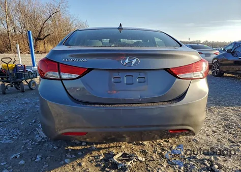 2013 Hyundai Elantra Gls z USA, uszkodzony, nr VIN 5NPDH4AE5DH276095